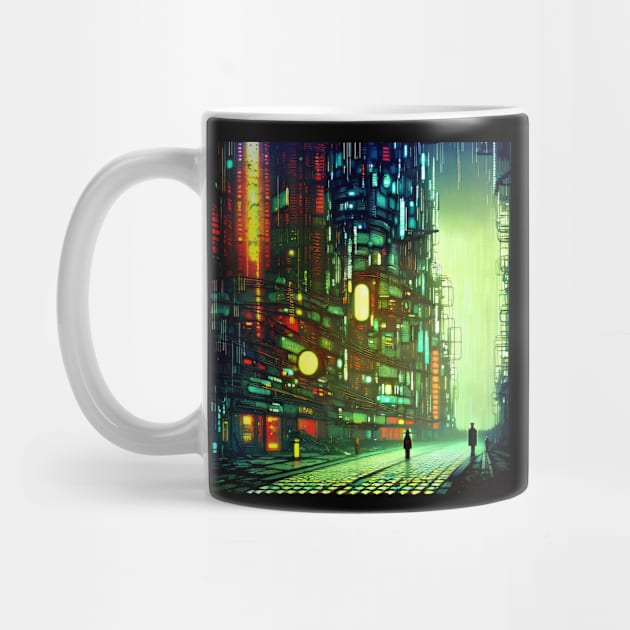 Abstract Cityscape by Trip Tank